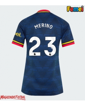 Arsenal Mikel Merino #23 Tricou Fotbal Replică 2026-27 Femei Deplasare Arsenal Mikel Merino #23 Tricou Fotbal Replică 2026-27 Femei Deplasare